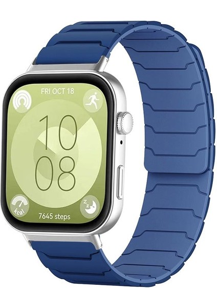 Huawei Watch Fit4 / Fit4 Pro / Fit3 Için Silikon Saat Kayışı (Yurt Dışından)