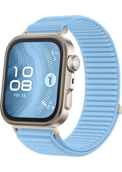 Huawei Watch Fit4 / Fit4 Pro / Fit3 Için Naylon Saat Kayışı (Yurt Dışından)