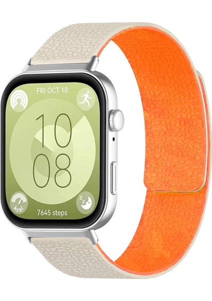 Huawei Watch Fit4 / Fit4 Pro / Fit3 Için Silikon Kayış (Yurt Dışından)