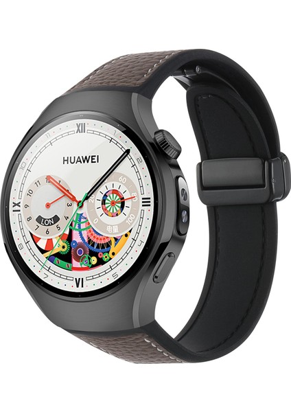 Huawei Watch 5 46MM Için Silikon Saat Kayışı (Yurt Dışından)
