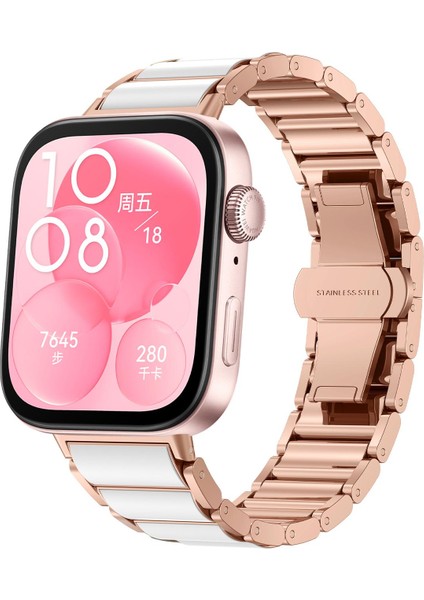 Huawei Watch Fit 2 Için Metal Saat Kayışı (Yurt Dışından)