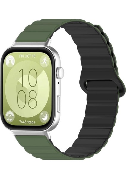 Huawei Watch Fit4 Pro / Fit4 / Fit3 Için Silikon Saat Kayışı (Yurt Dışından) fiyatları