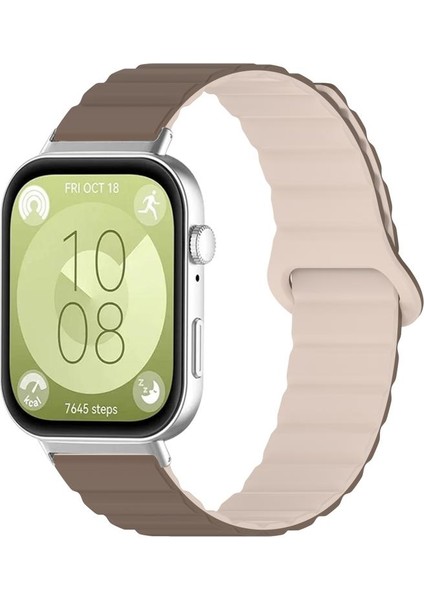 Huawei Watch Fit4 Pro / Fit4 / Fit3 Için Silikon Saat Kayışı (Yurt Dışından) fiyatları