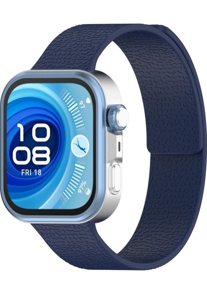 Huawei Watch Fit4 / Fit4 Pro / Fit3 Için Silikon Saat Kayışı (Yurt Dışından)