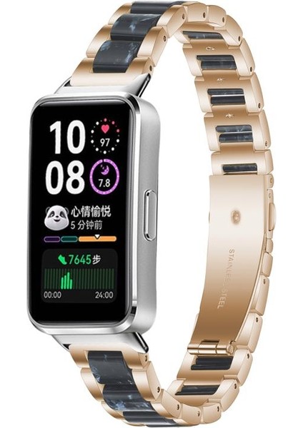 Huawei Band 10 / 9 / 8 Için Metal Reçine Kayış (Yurt Dışından) fiyatları