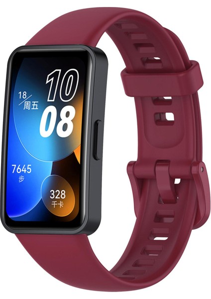 Huawei Band 10 / 9 / 8 Için Silikon Saat Kayışı (Yurt Dışından)