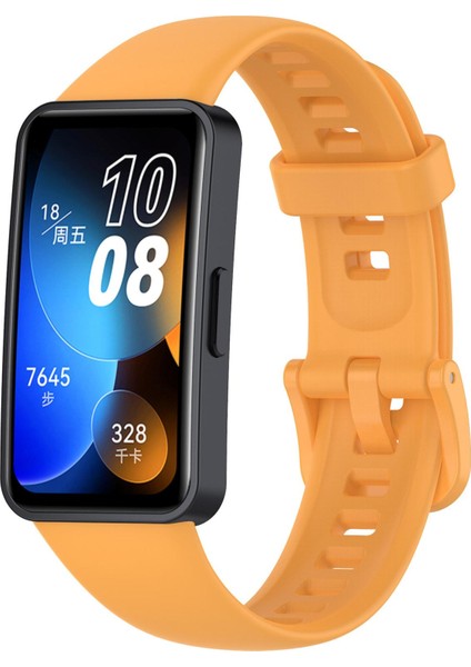 Huawei Band 10 / 9 / 8 Için Silikon Saat Kayışı (Yurt Dışından)