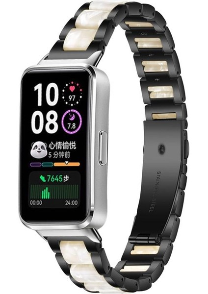 Huawei Band 10 / 9 / 8 Için Metal Reçine Kayış (Yurt Dışından) fiyatları