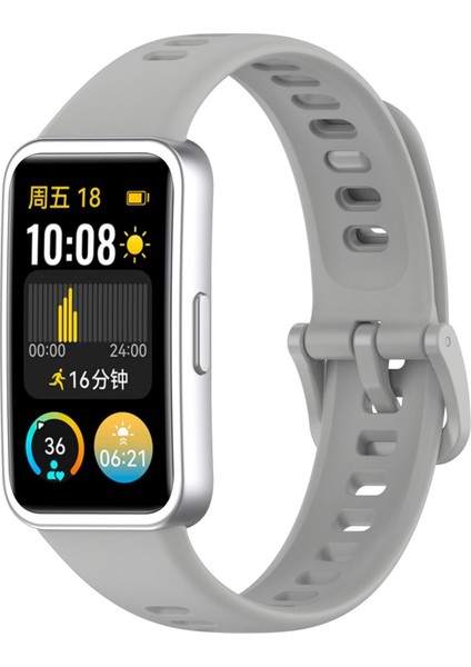 Huawei Band 9/9 Nfc Için Filmli Silikon Saat Kayışı (Yurt Dışından) fiyatları