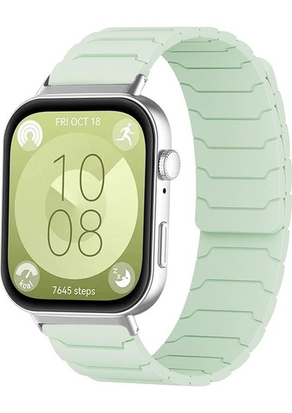 Huawei Watch Fit4 / Fit4 Pro / Fit3 Için Silikon Saat Kayışı (Yurt Dışından)