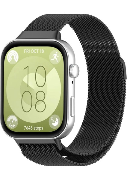 Huawei Watch Fit3 / Fit4 / Fit4 Pro Için Milano Metal Kayış (Yurt Dışından)