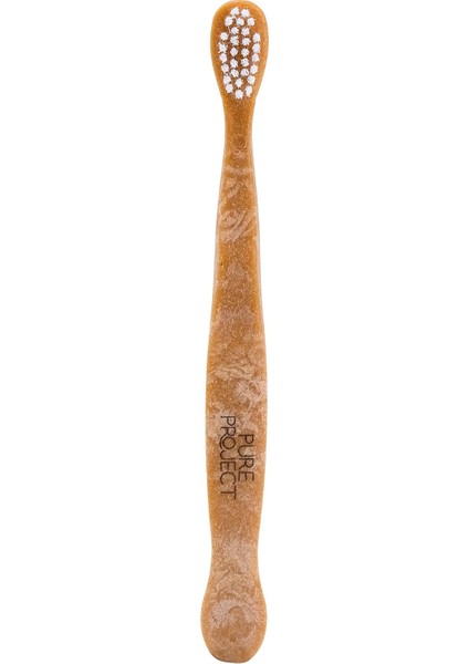 Pure Project Diş Fırçası Çocuklar Için Ergonomik Ahşap Diş Fırçası, 2 Yaş ve Üzeri Çocuklar Için, Yuvarlak ve Yumuşak Kıllar ile Hasarsız modelleri