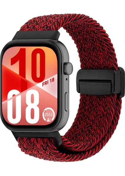 Huawei Watch Fit 4 / Fit 4 Pro / Fit 3 Için Dokuma Saat Kayışı (Yurt Dışından)