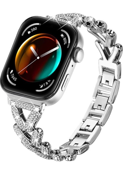 Huawei Watch Fit 4 / Fit 4 Pro / Fit 3 Için Metal Kayış (Yurt Dışından)