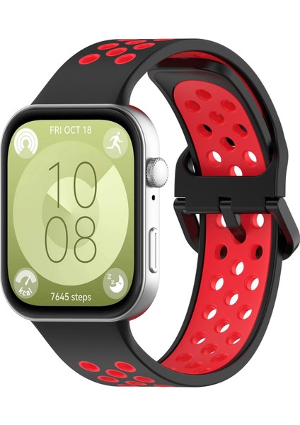 Huawei Watch Fit 4 Pro / Fit 4 / Fit 3 Için Silikon Kayış (Yurt Dışından)