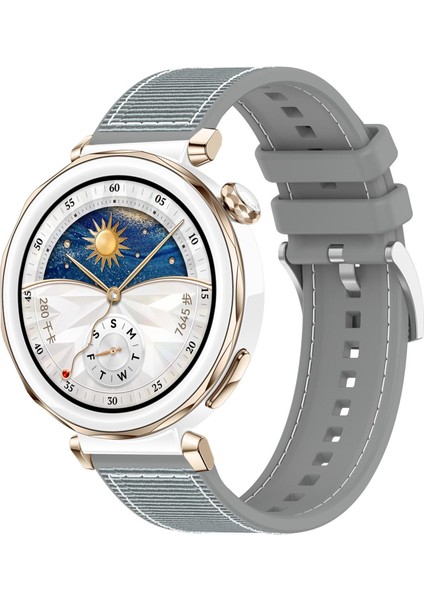 Huawei Watch Gt5/gt5 Pro/4/4 Pro Için 22 mm Silikon Kayış (Yurt Dışından)