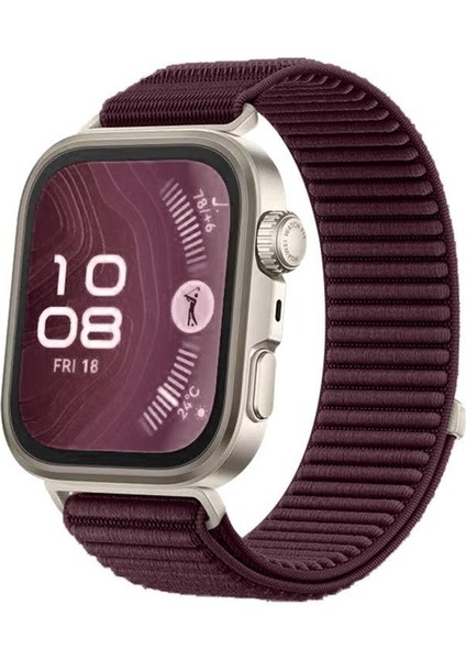 Huawei Watch Fit4 / Fit4 Pro / Fit3 Için Naylon Saat Kayışı (Yurt Dışından)