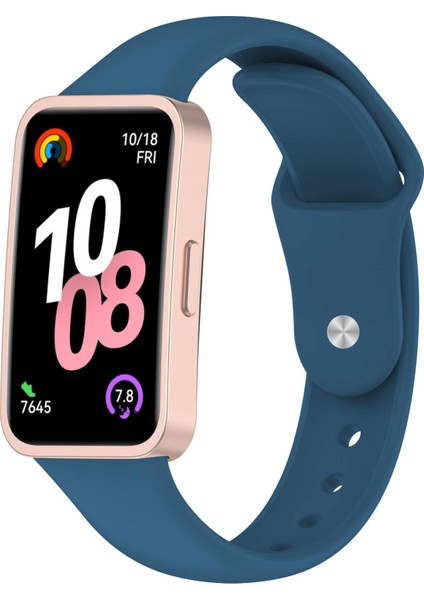 Huawei Band 10 / 9 / 8 Için Silikon Saat Kayışı (Yurt Dışından)