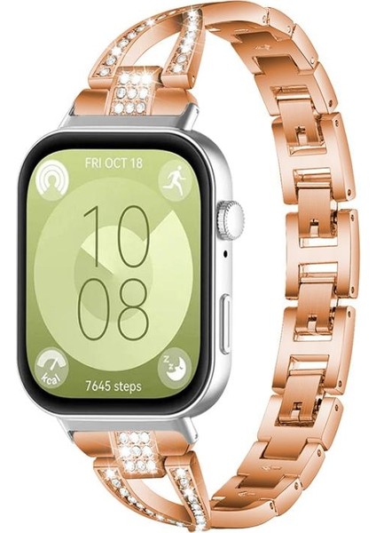 Huawei Watch Fit4 / Fit4 Pro / Fit3 Için Metal Saat Kayışı (Yurt Dışından) fiyatları