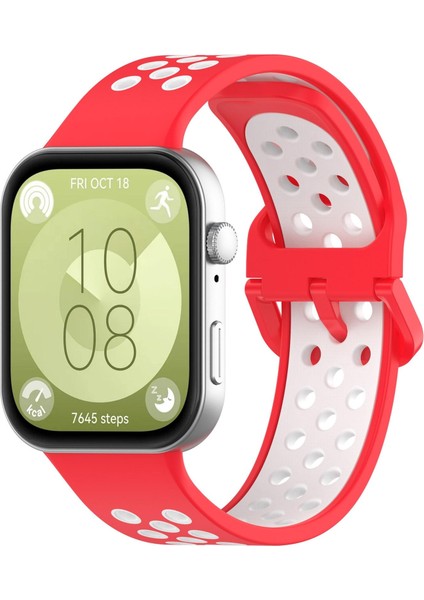 Huawei Watch Fit 4 Pro / Fit 4 / Fit 3 Için Silikon Kayış (Yurt Dışından)