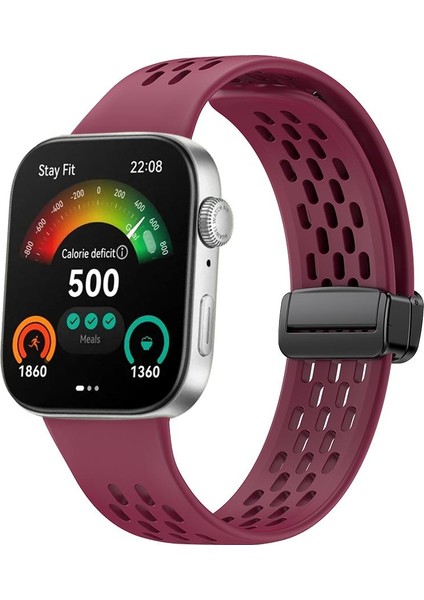 Huawei Watch Fit4 Pro / Fit4 / Fit3 Için Silikon Kayış (Yurt Dışından)