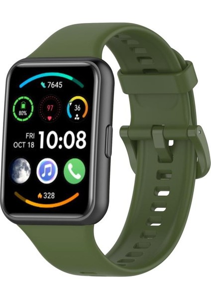 Huawei Watch Fit 2 Için Renkli Silikon Kayış (Yurt Dışından) fiyatları