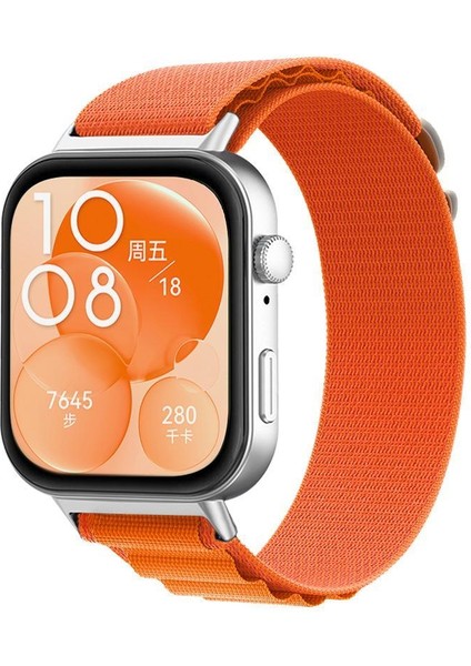 Huawei Watch Fit3 / Fit4 / Fit4 Pro Için Naylon Döngü Kayışı (Yurt Dışından)