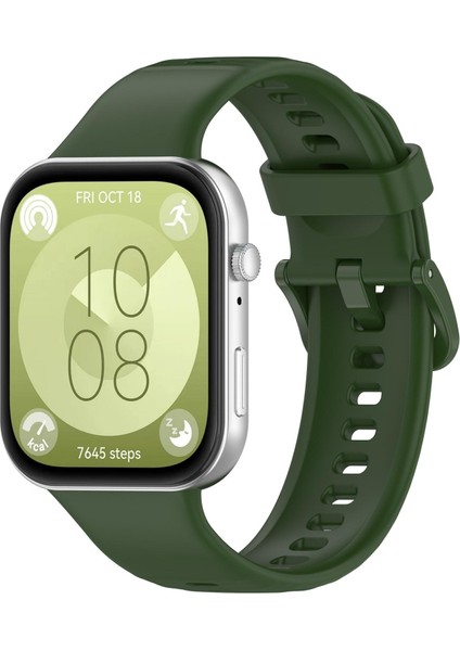 Huawei Watch Fit 4 Pro / 4 / 3 Için Silikon Spor Kayışı (Yurt Dışından)