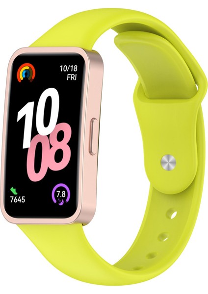 Huawei Band 10 / 9 / 8 Için Silikon Saat Kayışı (Yurt Dışından)