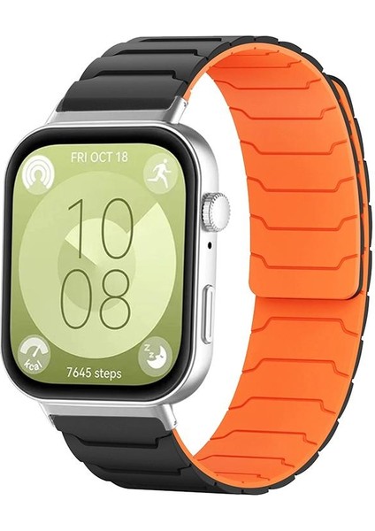 Huawei Watch Fit4 / Fit4 Pro / Fit3 Için Silikon Saat Kayışı (Yurt Dışından)