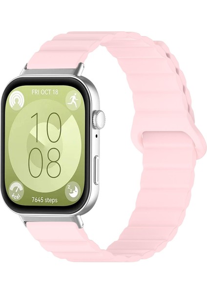 Huawei Watch Fit4 Pro / Fit4 / Fit3 Için Silikon Saat Kayışı (Yurt Dışından)