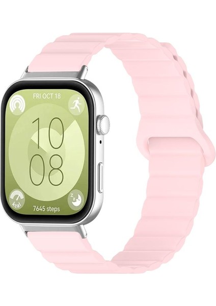 Huawei Watch Fit4 Pro / Fit4 / Fit3 Için Silikon Saat Kayışı (Yurt Dışından) fiyatları