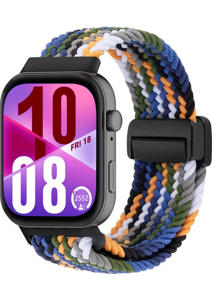 Huawei Watch Fit 4 / Fit 4 Pro / Fit 3 Için Dokuma Saat Kayışı (Yurt Dışından)