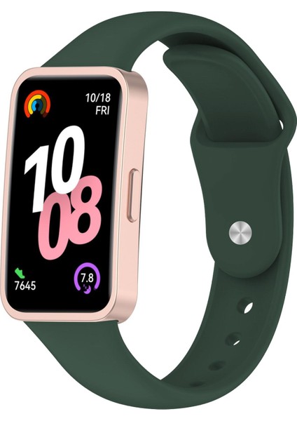Huawei Band 10 / 9 / 8 Için Silikon Saat Kayışı (Yurt Dışından)
