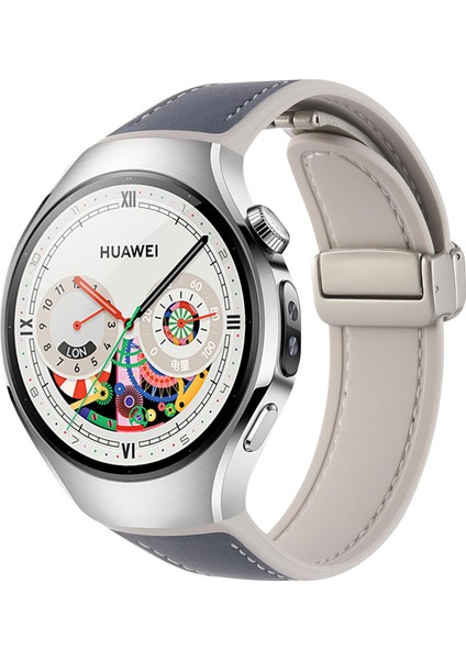 Huawei Watch 5 46MM Için Silikon Saat Kayışı (Yurt Dışından)