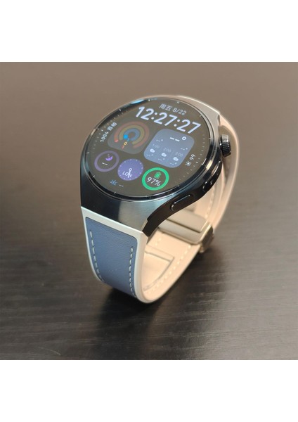 Huawei Watch 5 46MM Için Silikon Saat Kayışı (Yurt Dışından) modelleri