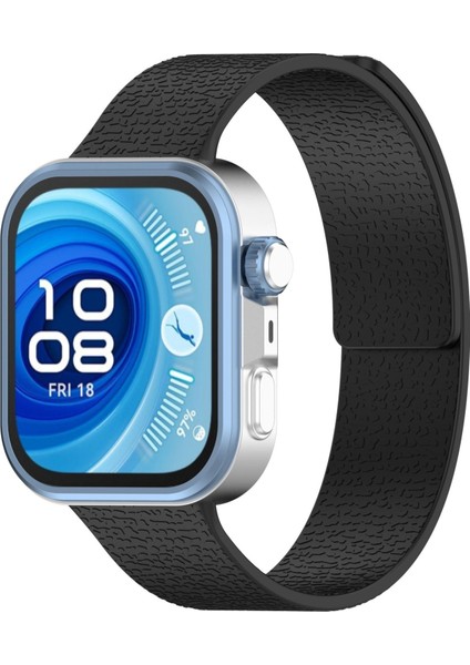 Huawei Watch Fit4 / Fit4 Pro / Fit3 Için Silikon Saat Kayışı (Yurt Dışından)