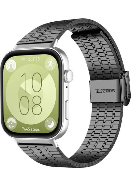 Huawei Watch Fit4 Pro / Fit4 / Fit3 Için Metal Kayış (Yurt Dışından)