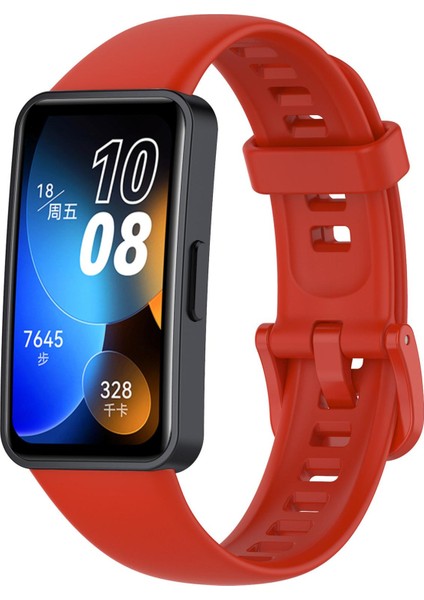 Huawei Band 10 / 9 / 8 Için Silikon Saat Kayışı (Yurt Dışından)