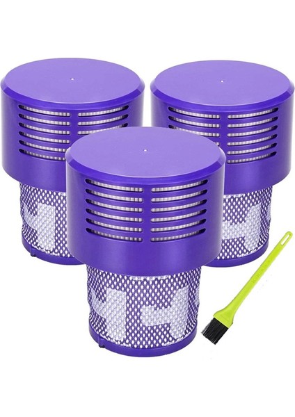Dyson V10 Cyclone Serisi V10 Absolute V10 Hayvan V10 Toplam Temiz SV12 Parçaları Için Yıkanabilir Yedek V10 Hepa Filtreleri (Yurt Dışından)