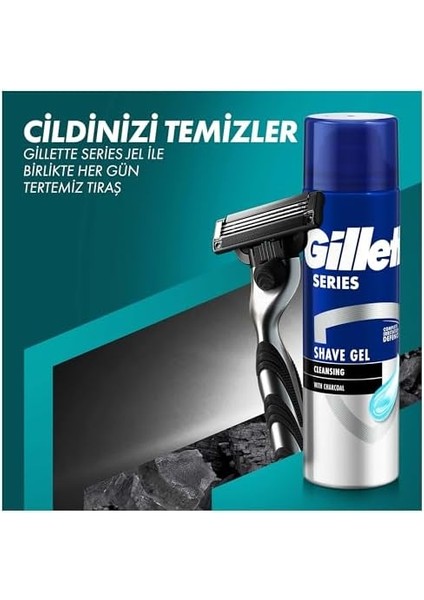 Gillette Mach3 Charcoal Tıraş Makinesi + 5 Adet Yedek Tıraş Bıçağı + Premium Stand Hediyeli Peket modelleri