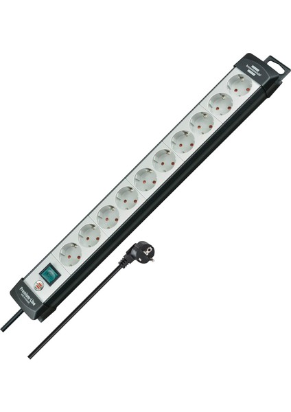 Premium- Serisi 10 Soketli 3 Metre Kablolu Anahtarlı Priz
