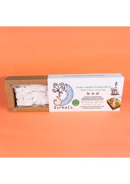 Dırkalı Çeşnili Damla Sakızlı Lokum 250GR modelleri