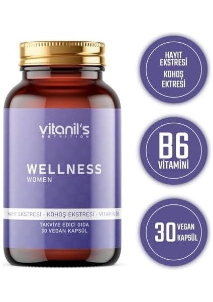 Vitanils Women Wellness Kapsul - 60X1 modelleri