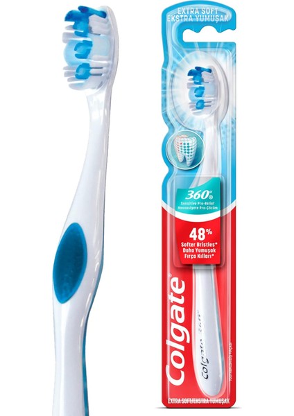 Colgate 360 Hassasiyete Pro Çözüm Hassas Temizlik Ekstra Yumuşak Diş Fırçası