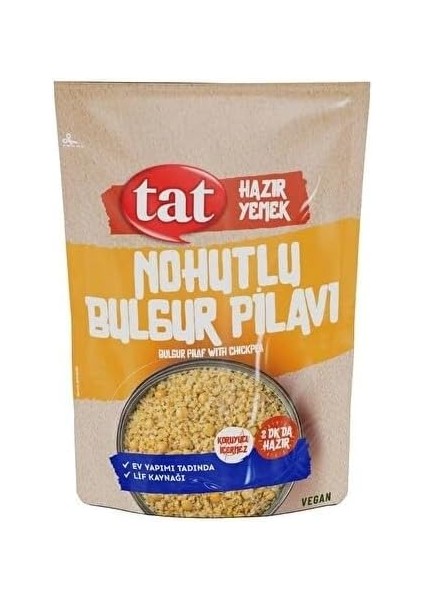 Tat Nohutlu Bulgur Pilavı 250 Gram x 12