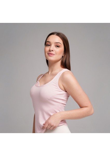 Ribbed Luxe U-Neck Tank Top fırsatları