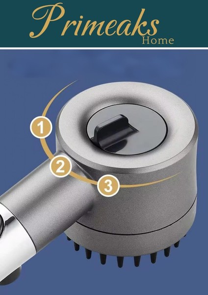 Masajlı Filtreli Duş Başlığı – 3 Fonksiyonlu, Uzun Ömürlü fiyatları