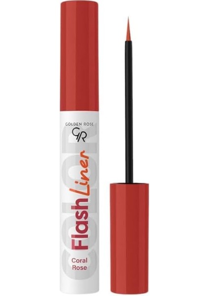 Golden Rose Flash Liner Colered Eyeliner NO:106 Coral Rose - Renkli Eyeliner