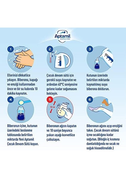 Aptamil 1 Bebek Sütü 800 G 0-6 Ay Akıllı Kutu